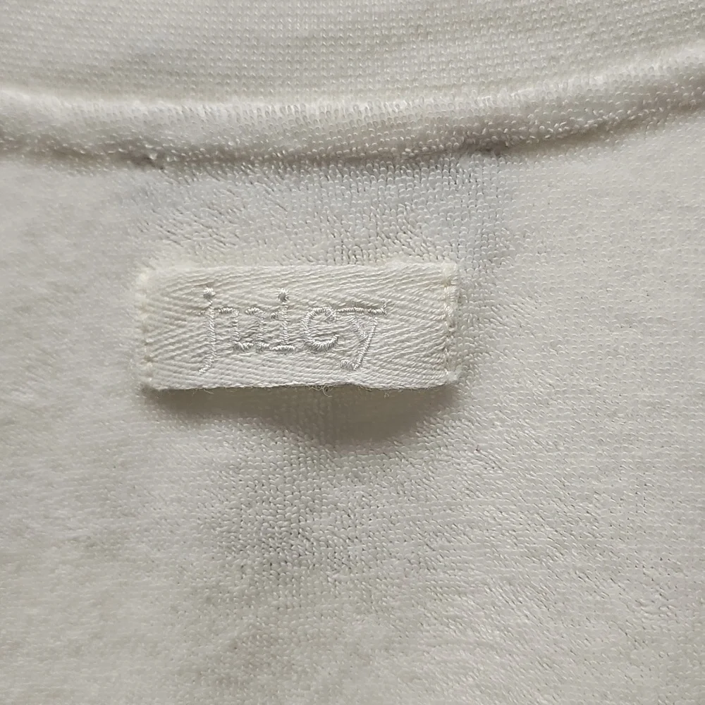 Juicy Couture Off-White Terry Cloth Top